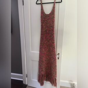 Dance & Marvel beach ready crochet coverup dress bought through VICI